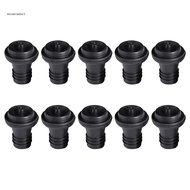 ✿ 10 Pcs Wine Beverage Bottle Stoppers Silicone Sealed Wine Saver for Bar Party