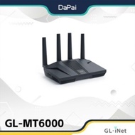 GL.iNet GL-MT6000(Flint 2) WiFi 6 Router | Gaming WiFi Router | 2 x 2.5G Multi-Gig Port+4 x 1G Ether