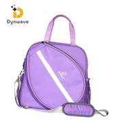 Dynwave Badminton Bag Carrying Badminton Tennis Shoulder Bag Zipper Large Racket Bag