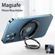 ที่ยึดแหวนโทรศัพท์เซลล์แม่เหล็กสามารถใส่ได้กับ iPhone 12 13 14ซีรีส์ MagSafe ถอดออกได้ขาตั้งที่จับโทรศัพท์มือถือ