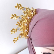 Ready stok:/Cucuk Sanggul tradisional bertudung/Headgear/Headpiece/traditional Malay theme n event/wedding accessory