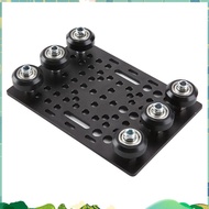 V-Slot Gantry Set 20-80mm Gantry Plate with Wheels for V-Slot Aluminum Profiles CNC Router and 3D Pr