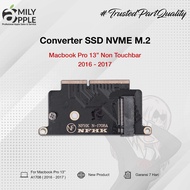 Converter SSD M.2 NVme Macbook Pro 13" 2016 - 2017 A1708