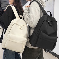 Backpack for Woman Korean New Solid Color Fashion Bagpack Waterproof College Student School Bags Sim