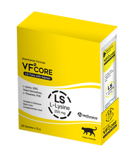 VFcore LS อาหารเสริมแมวเลีย Lysine สำหรับน้องแมว