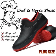 รองเท้าเชฟพยาบาลกันลื่นห้องครัวสวนห้องน้ำน้ำมันรองเท้าทำงานเพื่อความปลอดภัยสำหรับผู้ชายและผู้หญิง Anti-Slip Shoes / Chef Shoes / kitchen shoes / รองเท้ากันลื่น / รองเท้าเชฟ / หัวนิรภัย รุ่น 2024