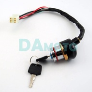 6 Wire Ignition Key Barrel Switch 150cc 200cc 250cc PIT Quad Dirt Bike ATV Buggy