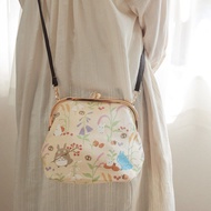 全新現貨 Totoro clasp crossbody bag 龍貓 宮崎駿商店 八字扣 口金包 斜孭袋