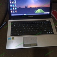Notebook Asus A43S Core i5 Nvidia GeForce Ram 8GB for Desain Video