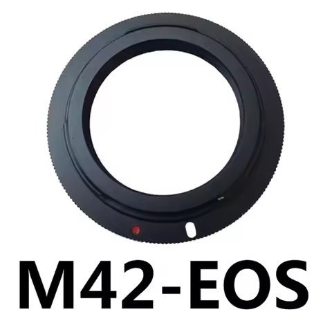 Metal M42-EOS Lens Adapter Ring for M42 Lens to for Canon EOS EF 5DIII 5DII 5D 6D 7D 60D Adjustable 
