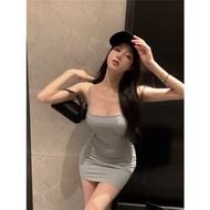 SPICYG Váy Đầm Nữ Gợi Cảm Body Đồ Đi Biển Nữ Đầm Dự Tiệc Sang Chảnh Váy Ngắn Đầm 2 Dây Hot Girl Đầm