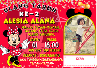 COD | (50 - 100) Pcs Undangan Ulang Tahun - Birthday Invitation - Happy Birthday - Undangan Ulang Ta