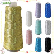 MOLIHA Silver Core Yarn, Gold Silver Core Wire Multicolor Gold Yarn, Internet Famous Bulingbuling Ir