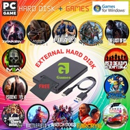 [ PC ] Hard Disk ( External ) + Games [ 160GB/250GB/500GB/1TB ]