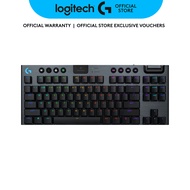 Logitech G915 X LIGHTSPEED TKL Low-Profile Wireless Gaming Keyboard, Double-Shot PBT Keycaps, Fully 