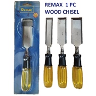 [1 PC] REMAX Heavy Duty Wood Handle Firmer Bevel Edge Wood Chisel 1" 1-1/4" 1-1/2" 54-GC110 54-GC112