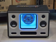 ลำโพงบลูทูธdiy DK-MOTOR แท้ทั้งชุด ซับ6.5“ คู่ หน้าเปิด เสียงกลาง 4" แหลม3" (สีน้ำเงิน หน้าผ้าแท้) ม