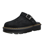 Dr.Martens ผู้ชาย Birkensotck รองเท้าแตะหนังนิ่ม Martin รองเท้าแตะหนังแท้ยาง Soled รองเท้า