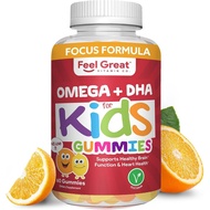 Wellness Supplement /Fsce Makeup Feel Great Vitamin Co. Complete DHA Gummies For Kids | With Omega 3