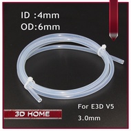 3D printer 1M 4*6mm Clear PFA PTFE Tube PiPe,J-head hotend RepRap Rostock Bowden Extruder for E3D V5