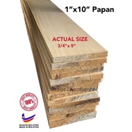 1"x10" 25mmx250mm Kayu Perabot /Batang Kayu Meranti / Furniture Wood /Kayu Kasau /Papan Tebal / Kayu