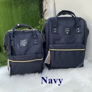 Nekokissbag Anello Canvas Bottle Rucksack Backpack กระเป๋าเป้สะพายหลัง รุ่นผ้าแคนวาส Mini &amp; Classic Size ( แถมตุ๊กตา )