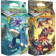 Pokémon 81596 Pokemon-Sun and Moon 12: Cosmic Eclipse-Theme Decks-Set of 2 Groudon & Kyogre