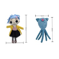 Ghost Mom Coraline Squid Caroline Squid Plush Toy Doll Anime Doll