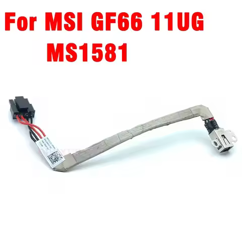 Laptop DC Jack Power Cable Charging Port cable Connector Socket for MSI Katana GF66 11UE GF66 11UG M