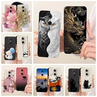 For Itel A33 Plus Case Cool Owl Dragon Fashion Painted Cover Soft Silicone Phone Case For Itel A33 A