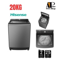(FAST SHIPPING) Hisense 20kg Fully Auto Washing Machine WT-5T2015DT Washer Mesin Basuh Besar