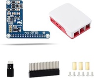 LUCKFOX PoE HAT (G) with Official Raspberry Pi 5 Case - Power Over Ethernet Solution for Pi 5 / CM 5