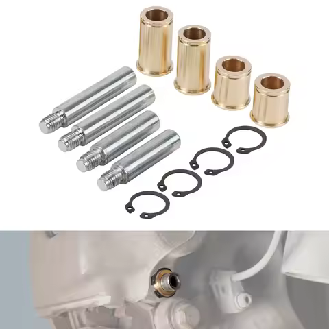 Brass Front Brake Caliper Guide Bushings for BMW E90 E92 335d 335i M3 E60 E61 525i 528i 530i 535i Z4