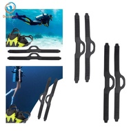 Dovewill 2 Pack Adjustable Replacement Fin Straps Fin Accessories Quick Release Straps for Snorkelin