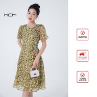 [ Genuine ] High-end designer women's dress NEM Fashion 40782