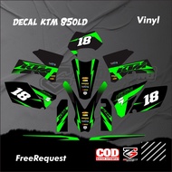 DECAL STICKER KTM 85 OLD FULL BODY DECAL KLX KTM 85 OLDDECAL STICKER VARIATION KTM 85 OLD