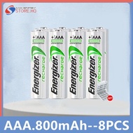 (4-20pcs)New Energizer AAA 800mAh 1.2V NI-MH Rechargeable Battery