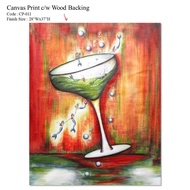 [SHIP FROM MALAYSIA] Canvas Printing c/w Wood Backing (CP-011)