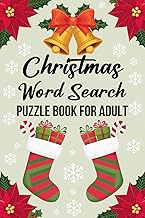 Christmas Word Search Puzzle Book For Adult