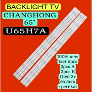 LED BL BACKLIGHT TV CANGHONG CHANGHONG 65H7A U65H7A