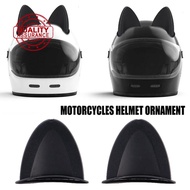 2pcs Universal Motorcycle Helmet Decoration Accessories Ears Outdoor Cat Sport Horns Decoration H7C4