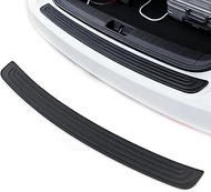 Rear Bumper Protector Guard for BMW M3 F80 Competition 2016-2018 Rubber Trunk Sill Plate Cover Scrat