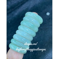 Apple green jade ring type A size 17-18mm