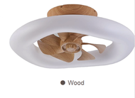 Framtida - Framtida Notus 風扇燈 45W LED 英國設計 木紋色 天花風扇燈