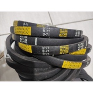 V-belt Omega B71 B72 B73 B74 B75 vbelt, vanbelt, fanbelt, fanTALI