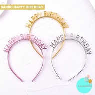 Crown/crown/bando HBD/Birthday Accessories/Happy Birthday/Headband Plastic
