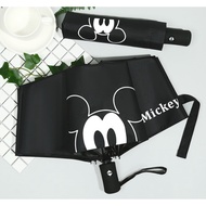 Payung Lipat Karakter MICKEY MINNIE / Payung Karakter Disnei / Payung Dis Ney Umbrella Anti UV
