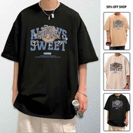 雷鬼頭小男孩純棉落肩短Tee
