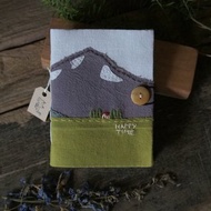 One with nature. notebook handmadenotebook diaryhandmade 筆記本