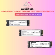 PATRIOT SSD M2 PATRIOT P300 2280 PCIE GEN 3×4 256GB | 512GB | 1TB - Genuine product -